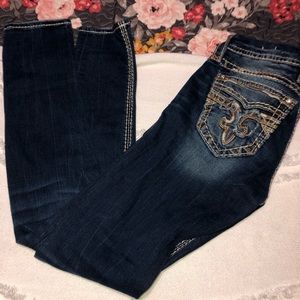 Skinny distressed rock revivals